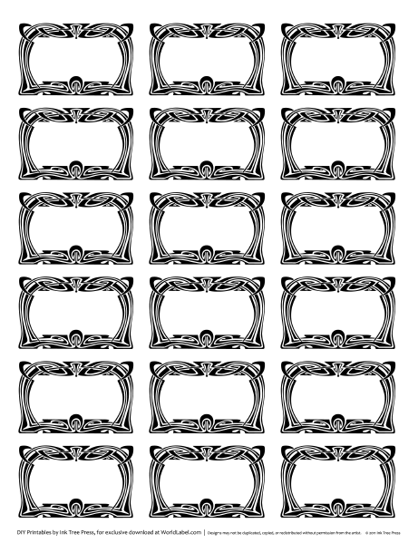 Spice Jar Label Template Spice Jar Label Template