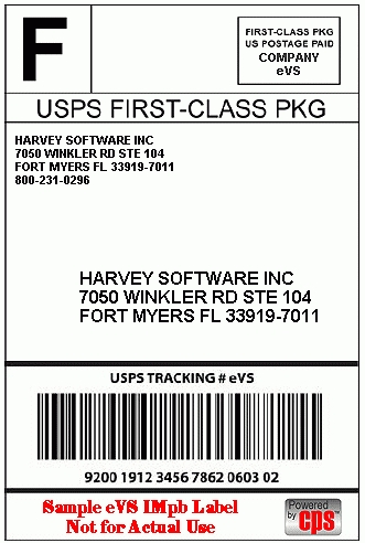 USPS Shipping Label Template Free Printable