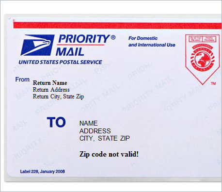 Usps Label Template