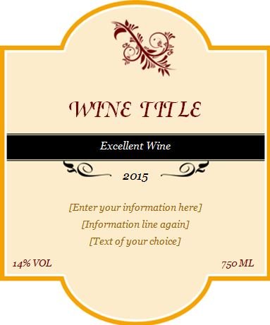 Wine Bottle Label Templates Download Wine Bottle Label Designs Wine Bottle Label Templates Download Wine Bottle Label Designs