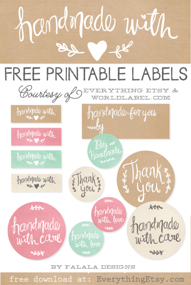 Yarn Label Template