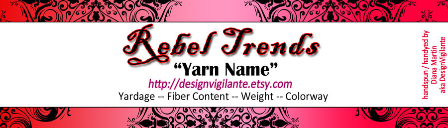 New Rebel Trends Yarn Label by DesignVigilante on DeviantArt New Rebel Trends Yarn Label by DesignVigilante on DeviantArt