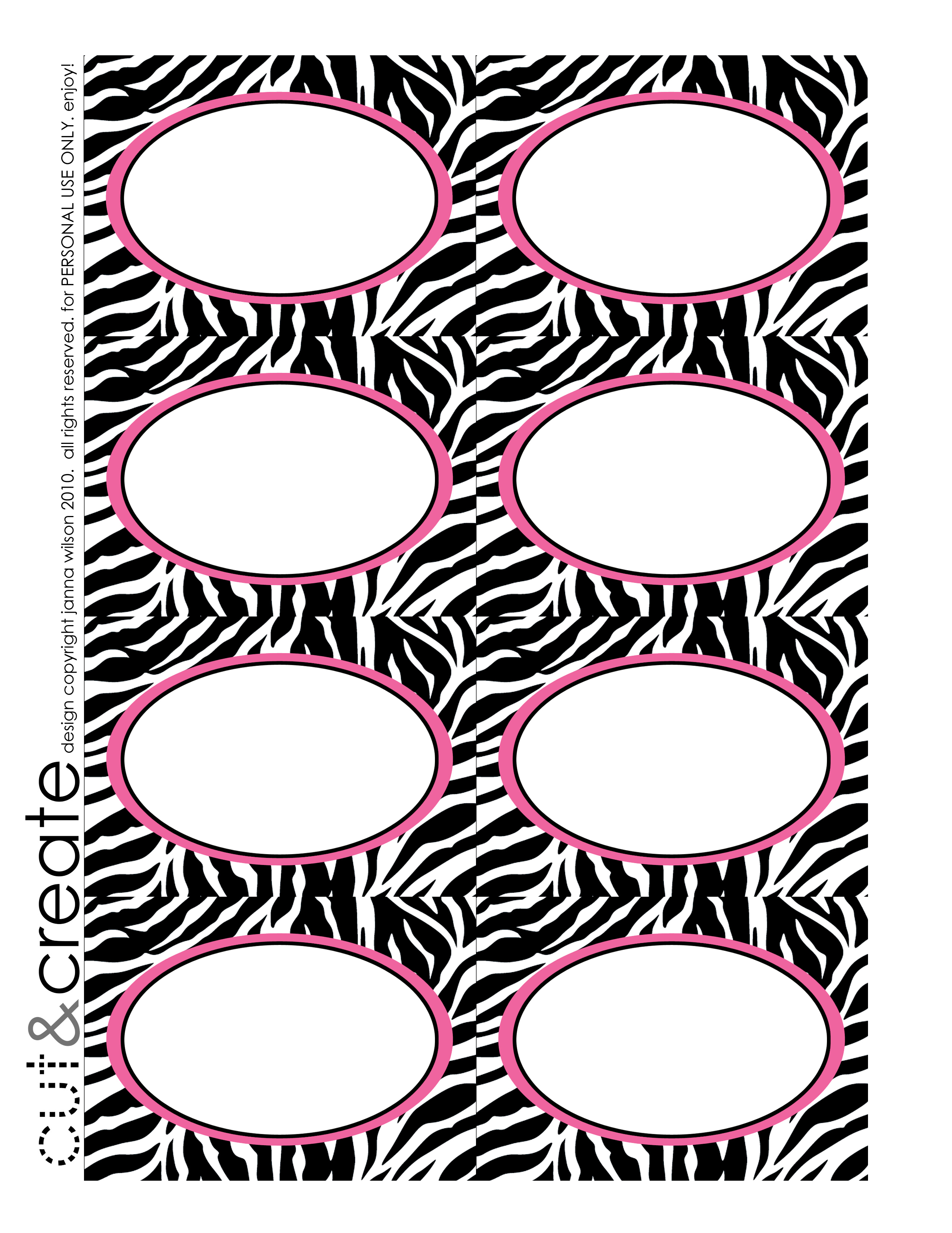 DIY Calling Cards/Labels DIY Calling Cards/Labels