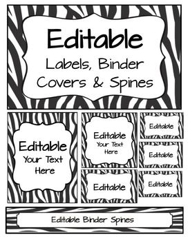 Zebra Label Template For Word