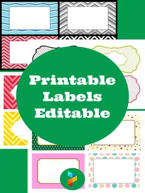editable labels template 0013