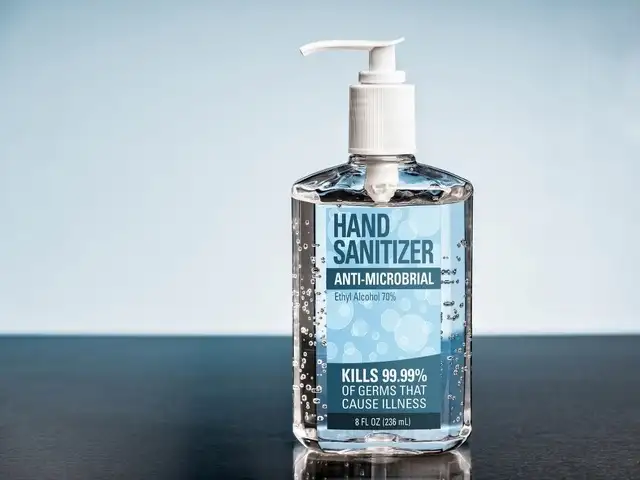 hand sanitizer label template