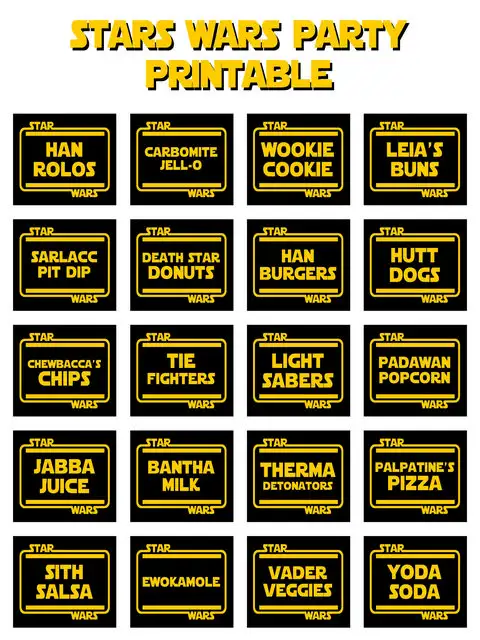 star wars labels printable005